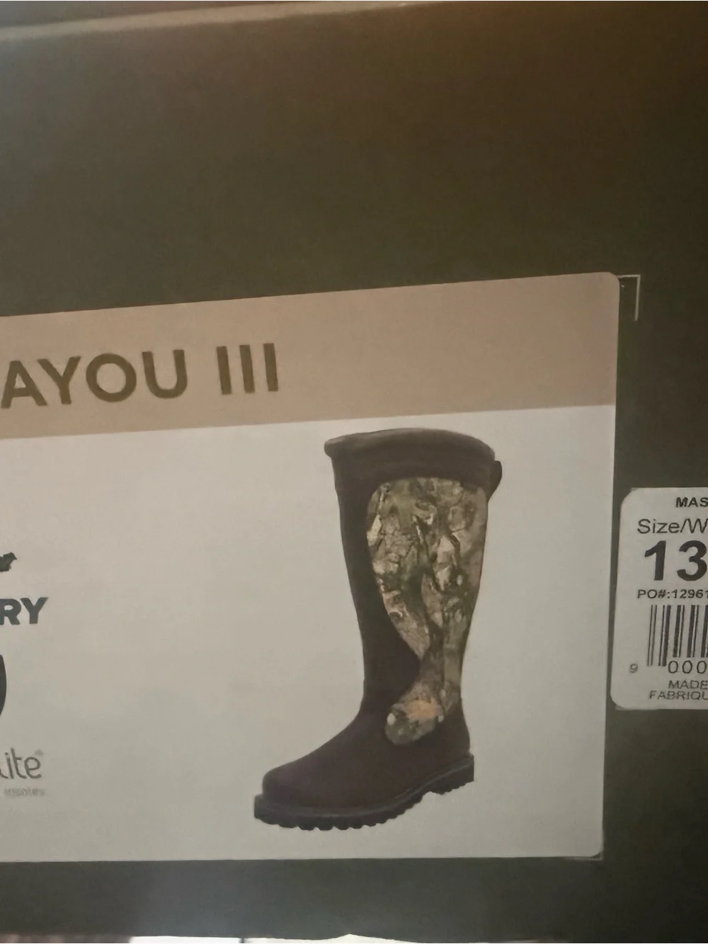 RedHead Men's Waterproof Brown Camo Hunting Boots